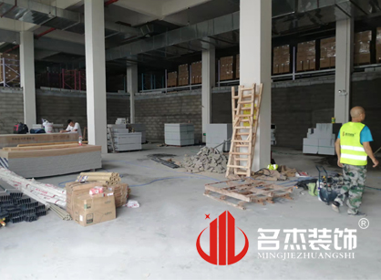 巡工地日記，顏朵化妝品科技辦公室蘑菇视频网址項目緊張進行中